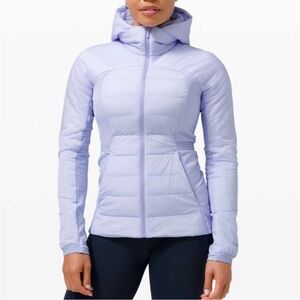 Nwt size 6 Lululemon Down for it all, lavendar dusk